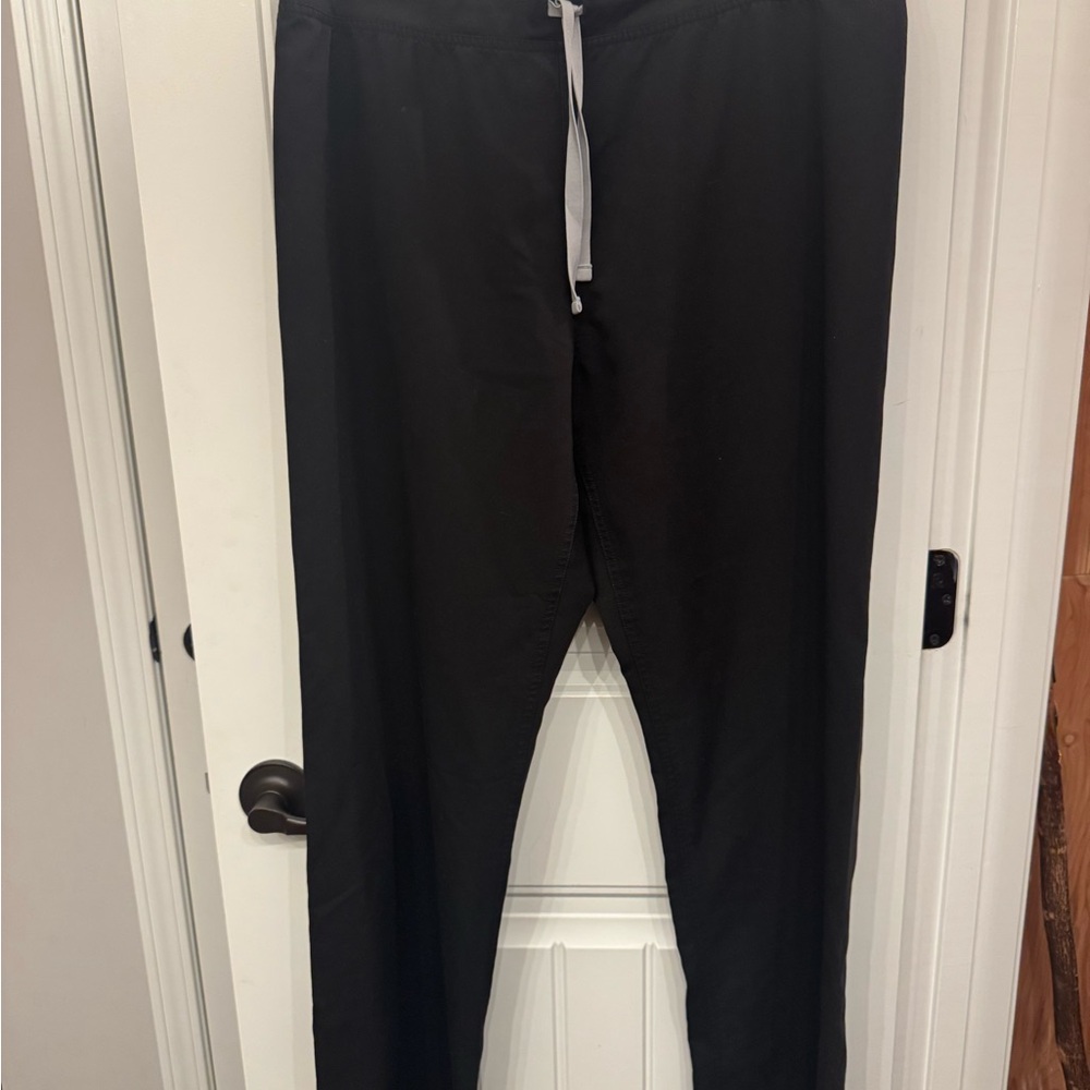 Figs Women's Black Pants with Drawstring